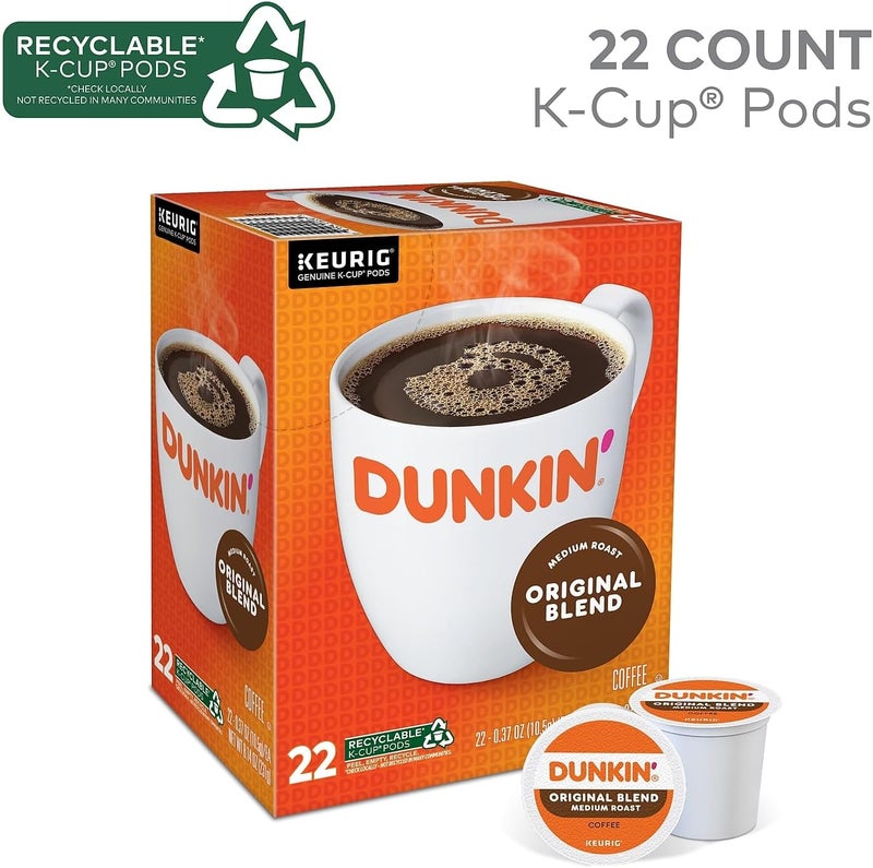 Dunkin' Original Blend Medium Roast Coffee K-Cup Pods - Image 2